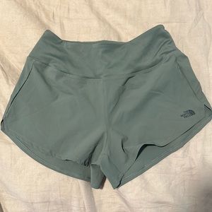 The North Face women’s athletic shorts. Worn only once!
